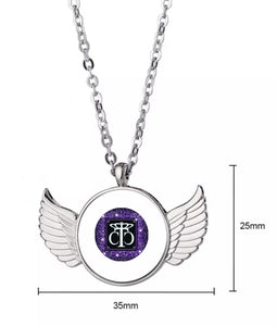Mini Wing Pendant and Necklace